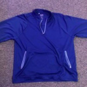 Cute Blue Vintage Quater Zip by Adidas